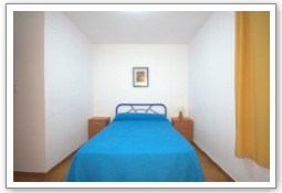 Dormitorio de los apartamentos