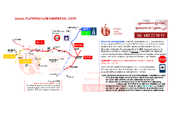 Mapa para llegar desde el Norte